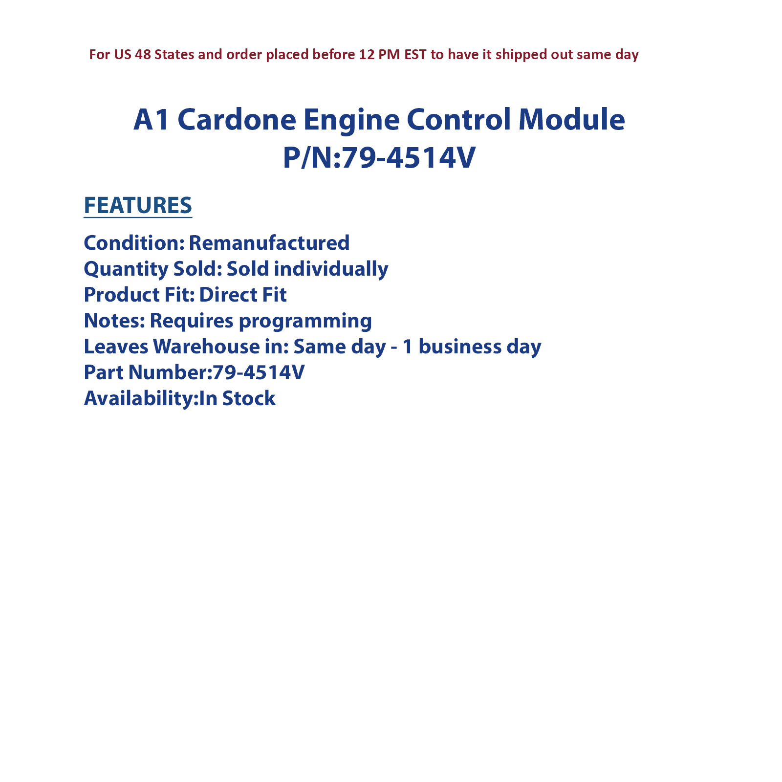 Engine+Control+Module+%28ECM%29+Cardone+Reman+fits+1998+Jeep+Grand ...